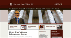 Desktop Screenshot of harvatinlaw.com